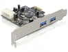 Scheda PCI Express USB 3.0 DeLOCK e adattatore di interfaccia USB 3.2 Gen 1 (3.1 Gen 1)