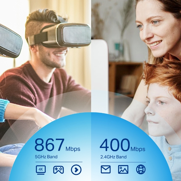 TP Link Archer T4U Plus WLAN 867 Mbit/ Neuf - vue 2