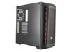 Cooler Master MasterBox MB511 Midi Tower Negro, Rojo