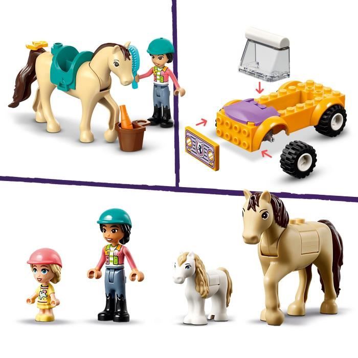 Lego Friends La Remorque Du Cheval Et Du Poney 42634 Lego - vue 4