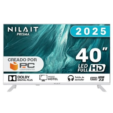 TV LED Full HD 40'' Nilait Prisma 40FC7002NW Blanco
