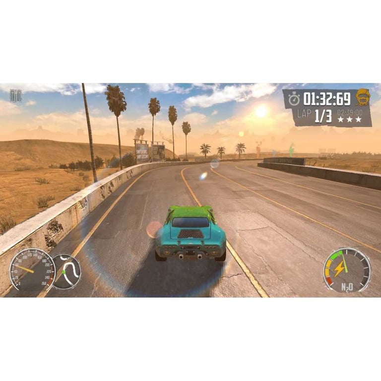 Turbo Booster Racing Kit volants + jeu Jeu Nintendo Switch Code in a Box - vue 4