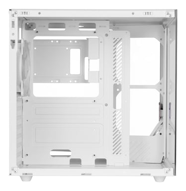 Mars Gaming MCV-ONE Caja Gaming ATX Doble Cristal Templado Ventilador Trasero FRGB 12cm Blanco