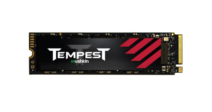 Mushkin Tempest 256 Go M.2 PCI Express 3.0 NVMe 3D NAND