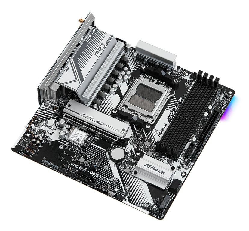 ASRock A620M Pro RS WiFi - vue 3