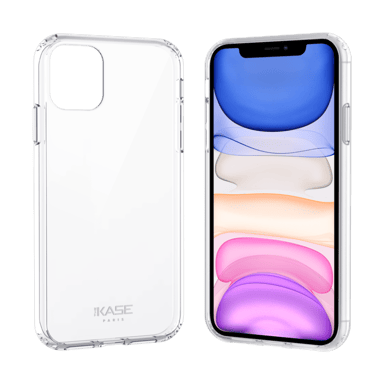 Carcasa híbrida invisible para Apple iPhone 11, Transparente