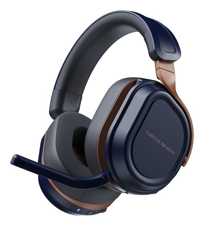 Casque gaming sans fil Turtle Beach Stealth™ Gen3 Cobalt Xbox PS5 PS4 PC mobile 60mm Bluetooth - vue 2