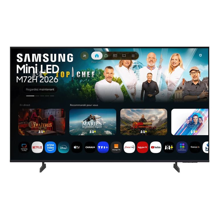 TV Samsung Mini LED TU43M72H 109 cm 2026 - vue 5