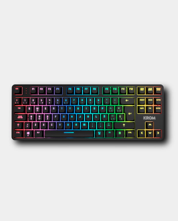 Clavier Krom NXKROMKERNELPROSP – Mécanique, RGB, Bluetooth 5.3, QWERTY - vue 4