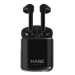 Cuffie wireless on-ear Sonik Lite con custodia per la ricarica, nero Jet