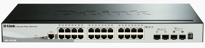 D-Link DGS-1510 Géré L3 Gigabit Ethernet (10/100/1000) Noir - Neuf