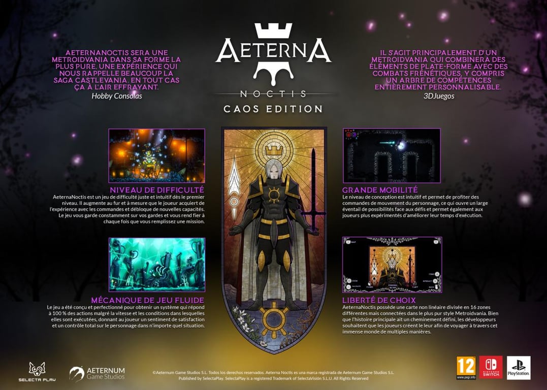 Aeterna Noctis CAOS Edition PS4 Neuf - vue 3