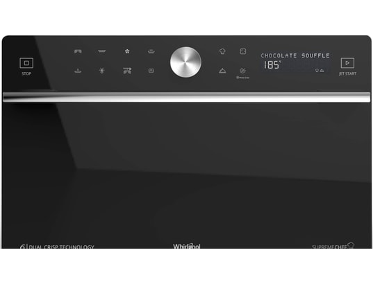Micro-ondes posables, combiné, Supreme Chef, 33L, crisp, vapeur, 6eme s WHIRLPOOL - MWSC9133SB - Excellent état