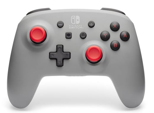 PowerA NSGP0308-01 accessoire de jeux vidéo Gris Manette de jeu Analogique/Numérique Nintendo Switch, Nintendo Switch Lite, Nintendo Switch OLED
