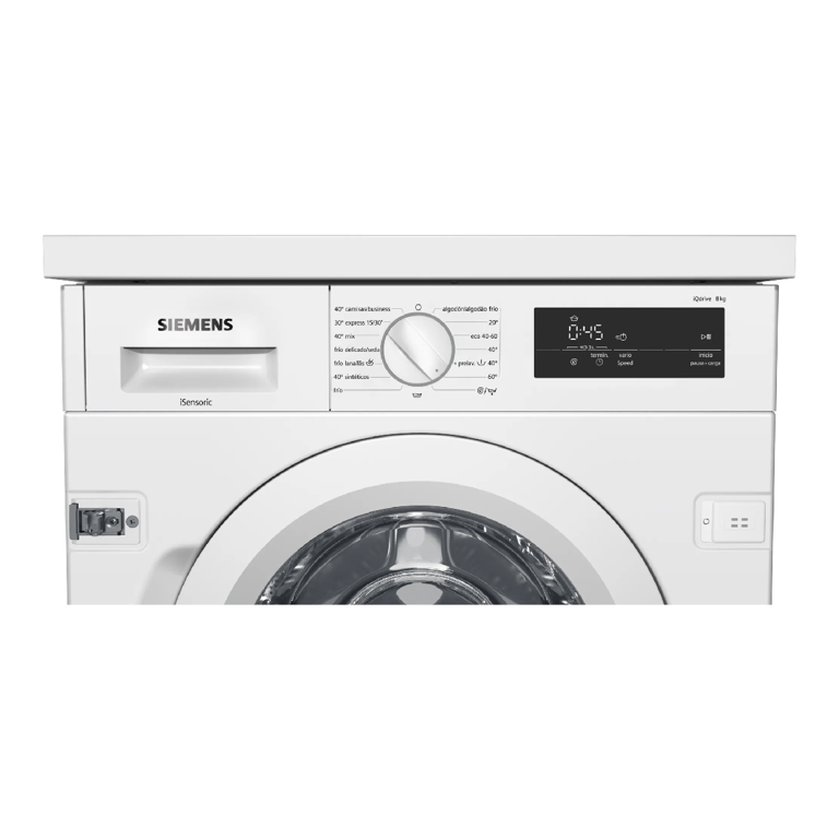 Siemens WI12W327ES machine à laver chargement frontal 8 kg 1200 trmin - vue 2