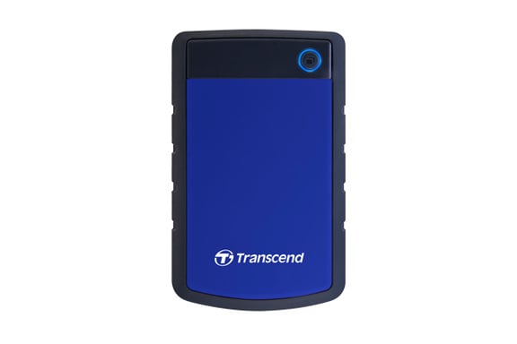 Transcend StoreJet 25H3 disque dur externe 4 To 5400 tr/min 2.5  USB 3.2 Gen 1 (3.1 Gen 1) Bleu, Marine - Neuf