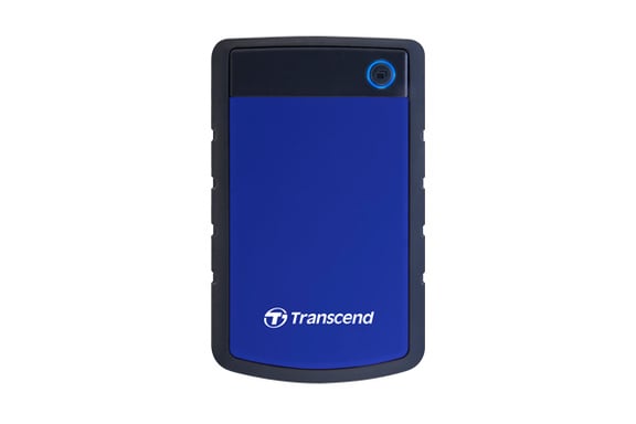 Transcend StoreJet 25H3 disque dur externe 4 To 5400 tr/min 2.5'' USB 3.2 Gen 1 (3.1 Gen 1) Bleu, Marine