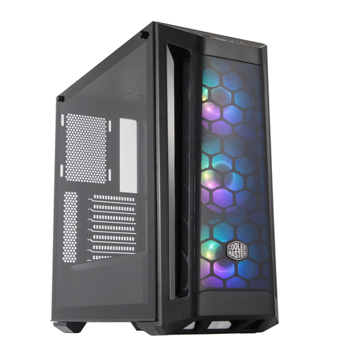 Cooler Master MasterBox MB511 ARGB Tour ATX étendu panneau latéral fenêtré verre trempé pas d'alimentation ATX USBAudio