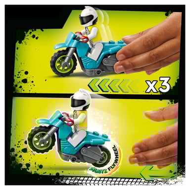 LEGO® City 60357: Desafío de acrobacias con anillo de fuego