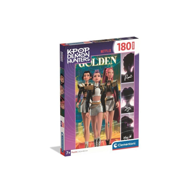 Clementoni K Pop Demon Hunters Puzzle 180 pièces - vue 2
