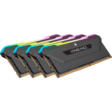 Corsair VENGEANCE® RGB PRO SL 32 GB (4 x 8 GB) DDR4 3600 MHz C18 - negro