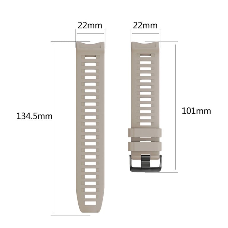 Bracelet en silicone pour Garmin InstinctEsportsTideSolar Neuf - vue 3