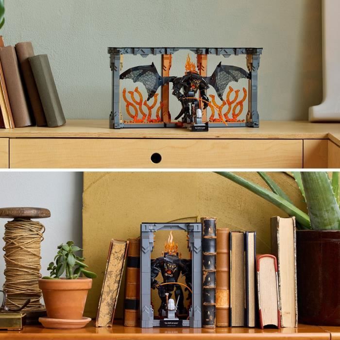 LEGO Icons 10367 Le Seigneur des Anneaux : Book Nook du Balrog - vue 5