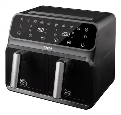 Friteuse Sans Huile Double JOCCA 2097 + 38 5x39 5x31 5 cm - vue 2
