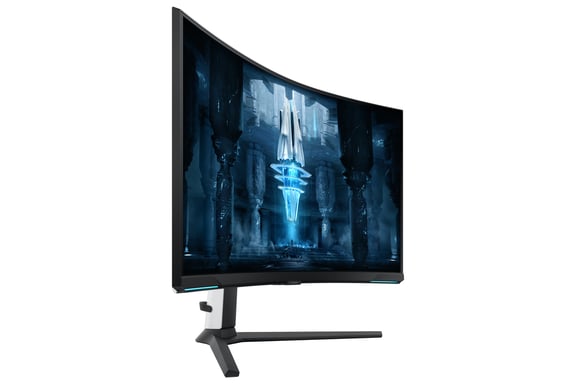 32'' Samsung Gaming Negro ODYSSEY NEO G8 3840x2160 VA Incurved 1000R 350 cd/m² 1ms 240Hz 2xHDMI 1xDP Soporte ajustable inclinación pivotante