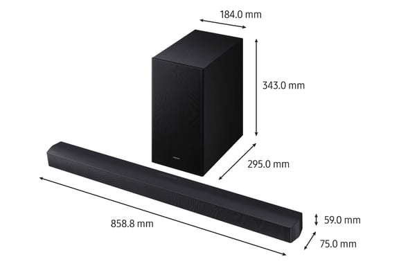 Samsung Serie B Soundbar HW-B660F 2025