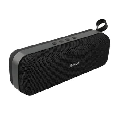 TELLUR Loop Altoparlante stereo portatile Bluetooth, 10W, nero
