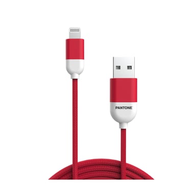 Celly PT-LCS001-5R1 cavo per telefono cellulare Rosso 1,5 m USB A Lightning
