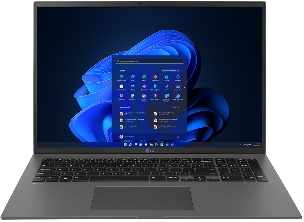 LG Gram 17Z90Q i7-1260P Ordinateur portable 43,2 cm (17 ) WQXGA Intel® Core? i7 16 Go 1000 Go SSD Wi