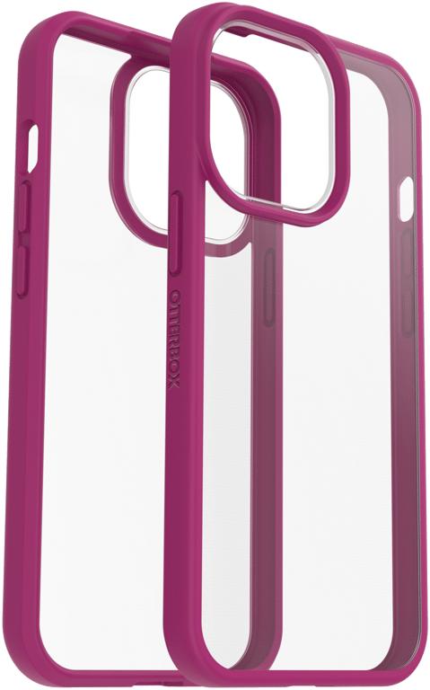 Otterbox React for iPhone 13 Pro clear pink