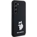 Custodia Karl Lagerfeld Choupette per Samsung Galaxy S23, nera