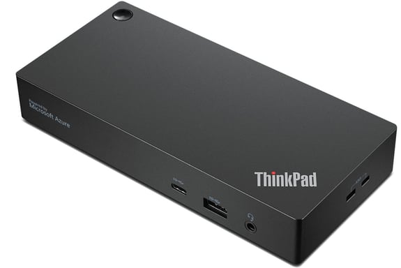 Lenovo 40B20135DK base para portátil y replicador de puertos Alámbrico USB 3.2 Gen 1 (3.1 Gen 1) Type-C Negro