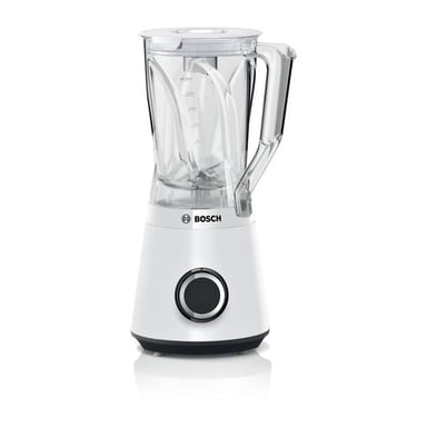 Blender VitaPower - BOSCH - MMB6141W - 1200 W - 30000 trs/min - 2 vitesses + turbo - Bol 2 L - 4 lames amovibles - Blanc