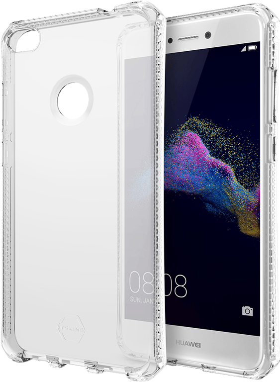 Coque semi-rigide Itskins Spectrum transparente pour Huawei P8 Lite 2017