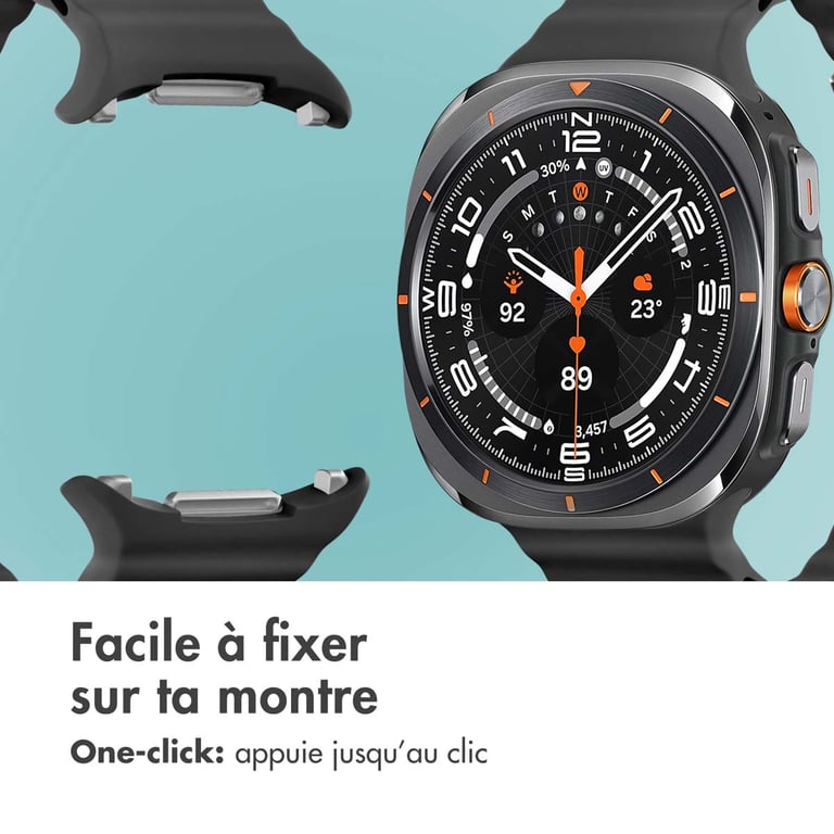 Bracelet imoshion Ocean Silicone pour Samsung Galaxy Watch Ultra - vue 5