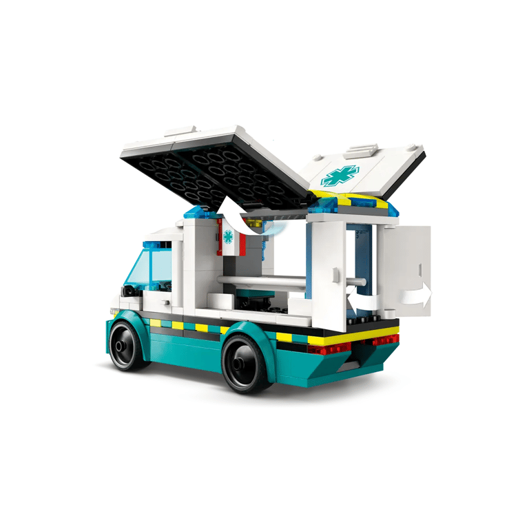 LEGO City L'Ambulance de Secours 60451 - vue 4