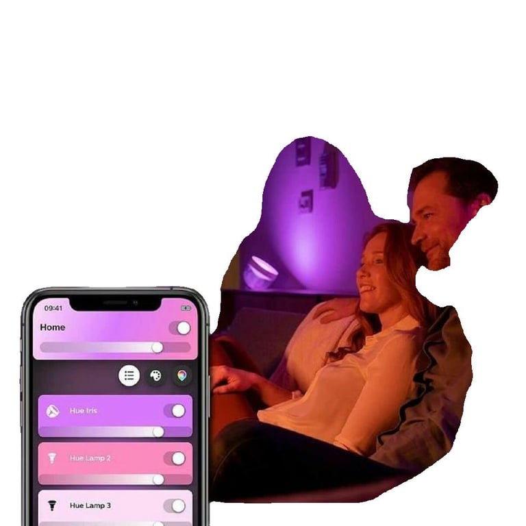 Lampe d'ambiance connectée Hue Iris - vue 3