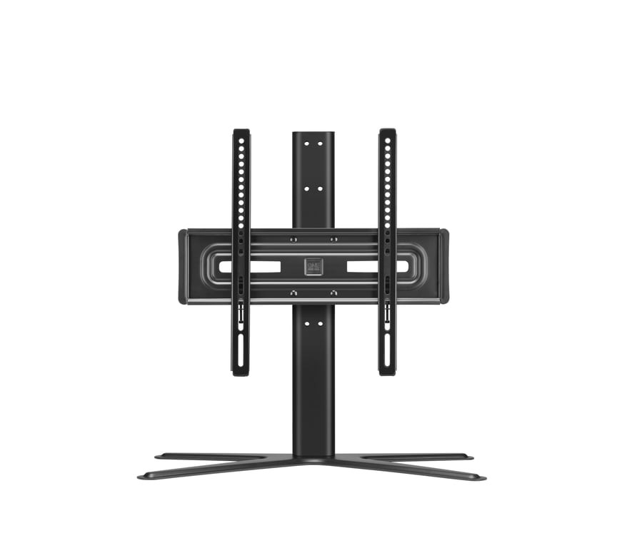 ONE FOR ALL Pied TV à poser 32 65 Gamme Solid Inclinable 15° & Orientable 90° Compatible pour écrans 32 65''/81 165cm - vue 2