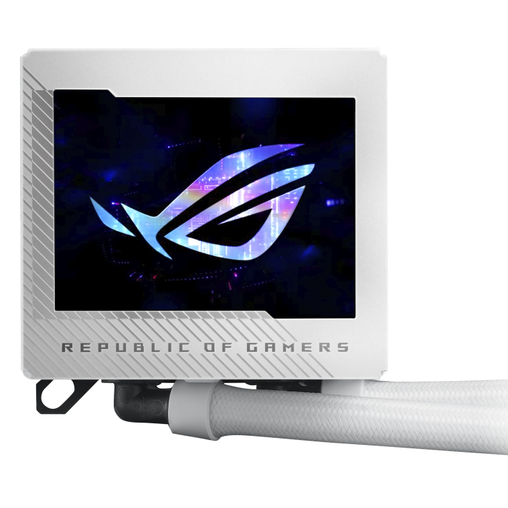 ASUS ROG RYUJIN III 360 ARGB White Edition Processeur Refroidisseur de liquide tout-en-un 12 cm Blanc 1 pièce(s) - Neuf