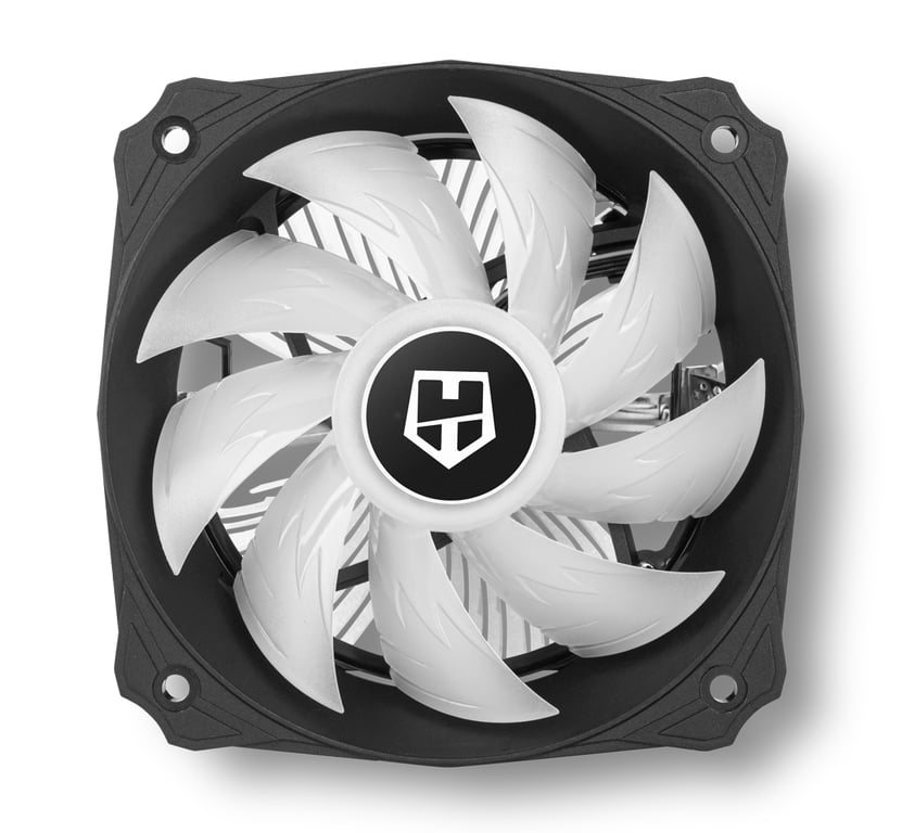 NOX Hummer H 123 RGB Processeur Refroidisseur 12 cm 1 pièce Neuf - vue 2