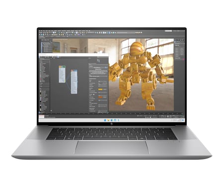 HP ZBook Studio G11 Intel Core Ultra 7 165H 40,6 cm (16'') WUXGA 16 GB DDR5-SDRAM NVIDIA RTX 3000 Ada Wi-Fi 7 (802.11be) Windows 11 Pro AI Workstation, AI PC