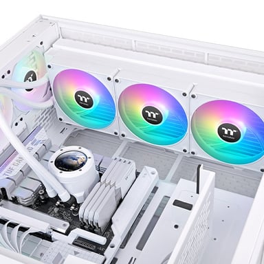Thermaltake TH420 V2 Ultra EX ARGB Procesador Sistema de refrigeración líquida todo en uno 14 cm Blanco 1 pieza(s)