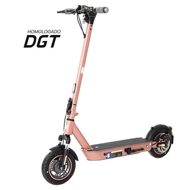 Scooter Électrique Zwheel ZFox Max Café Torréfié Moteur 400W - Approuvé DGT - Vitesse jusqu'à