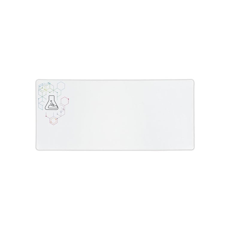 Tapis de souris XXL THE G-LAB Pad Selenium 90 x 40 cm 4 mm Surface contrôle Polyester Antidérapant Blanc - Neuf