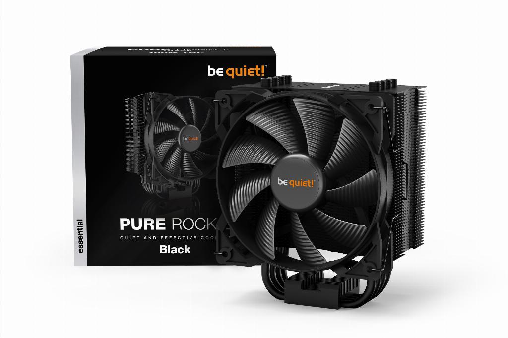 be quiet! Pure Rock 2 Processeur Refroidisseur d'air 12 cm Noir 1 pièce(s)