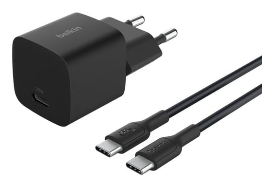 Belkin BoostCharge Consola de juegos portátil, Smartphone, Tableta Negro Corriente alterna Carga rápida Interior